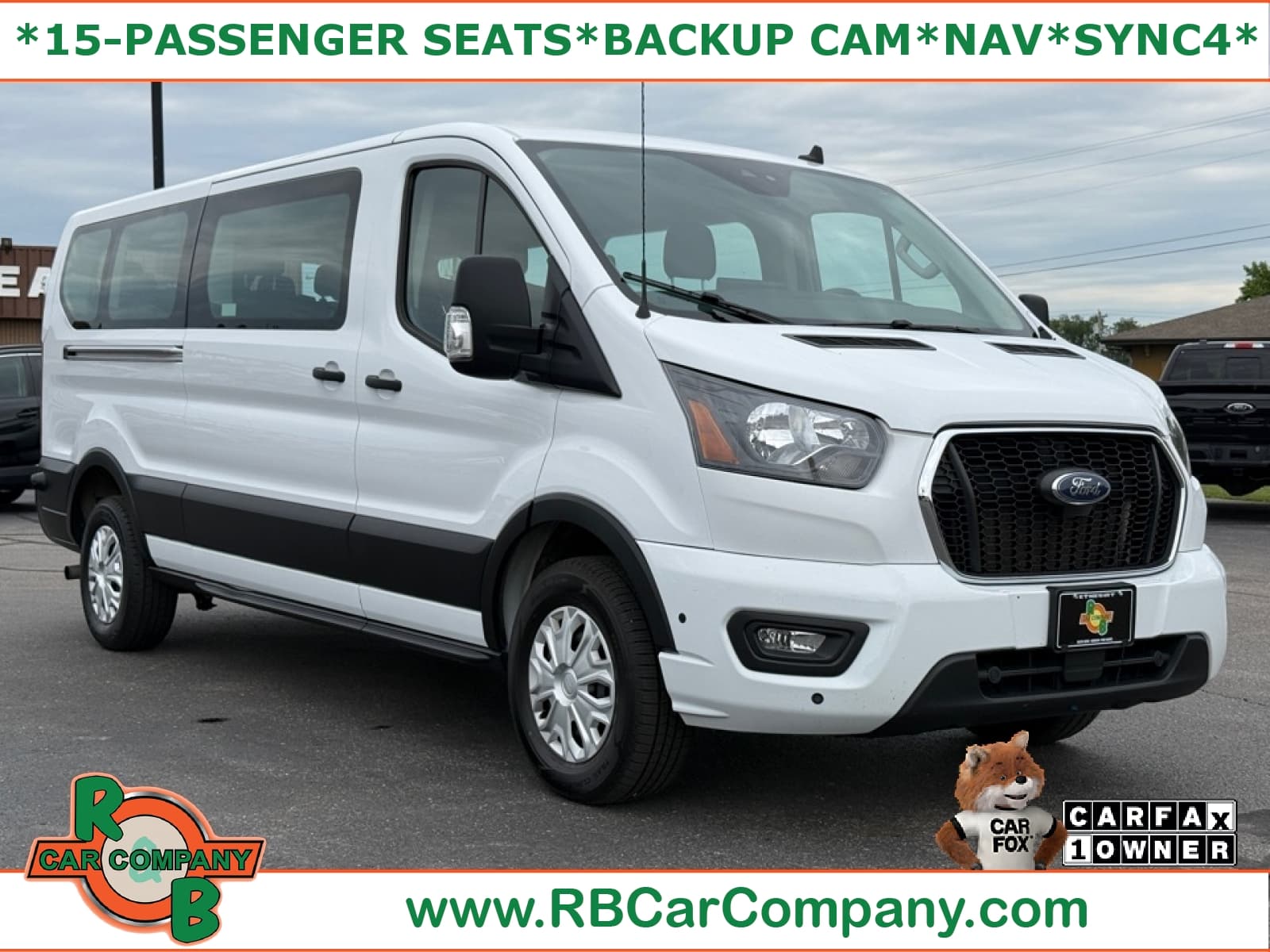 2024 Ford Transit-350 Passenger Van T-350 148" Low Roof XLT RWD