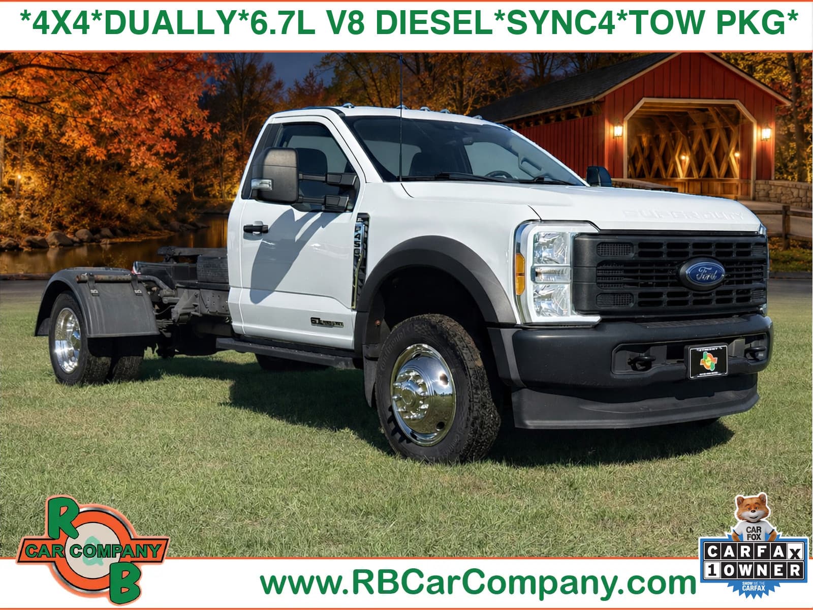 2023 Ford F-450 Chassis XL 4WD Reg Cab 169" WB 84" CA