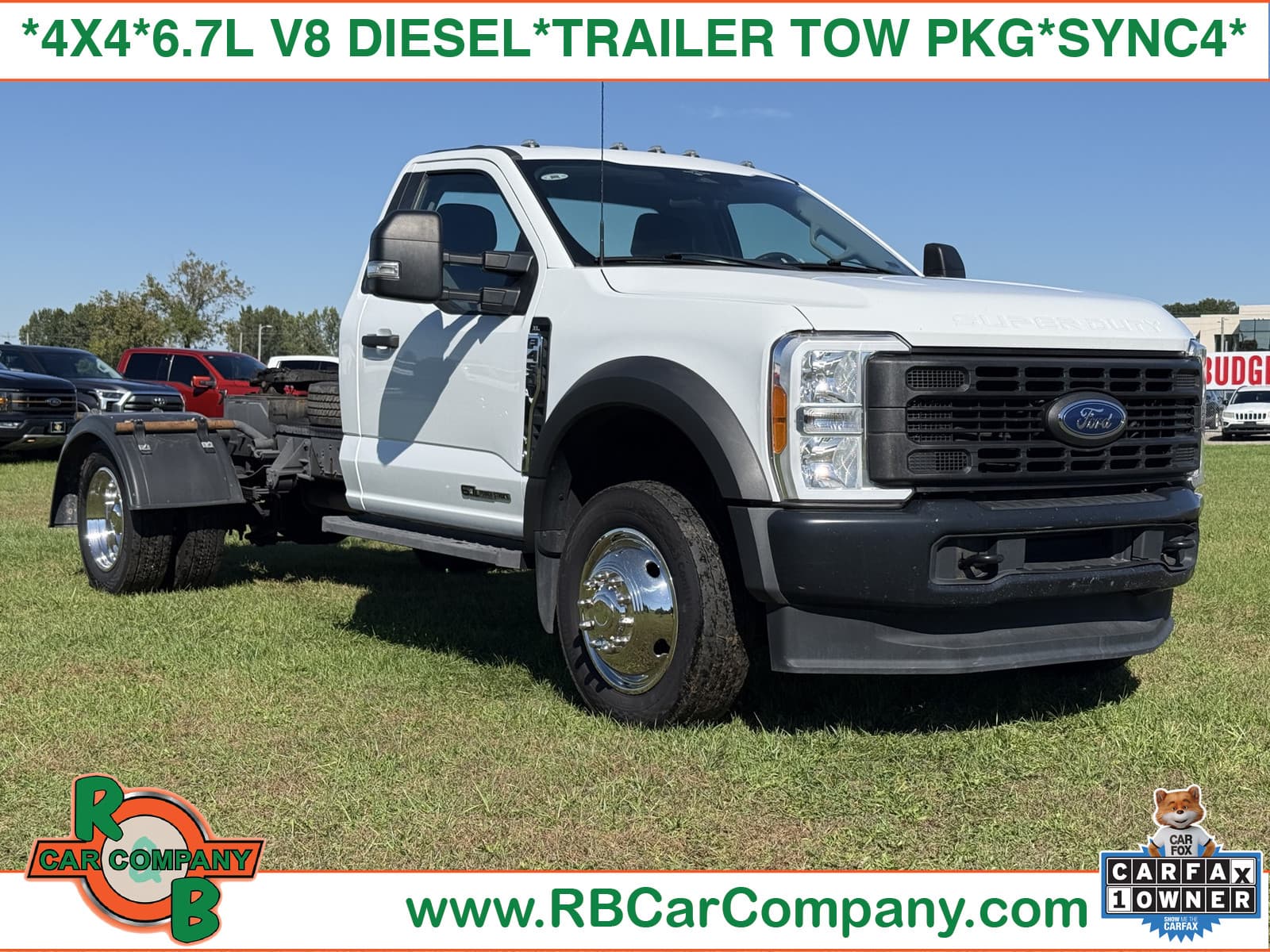 2023 Ford F-450 Chassis XL 4WD Reg Cab 169" WB 84" CA