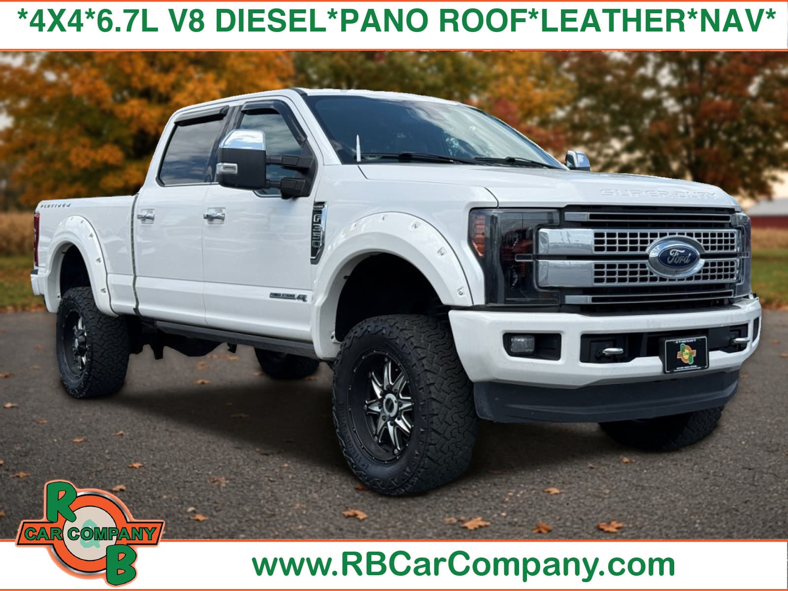2019 Ford F-350 Platinum 4WD Crew Cab 6.75' Box