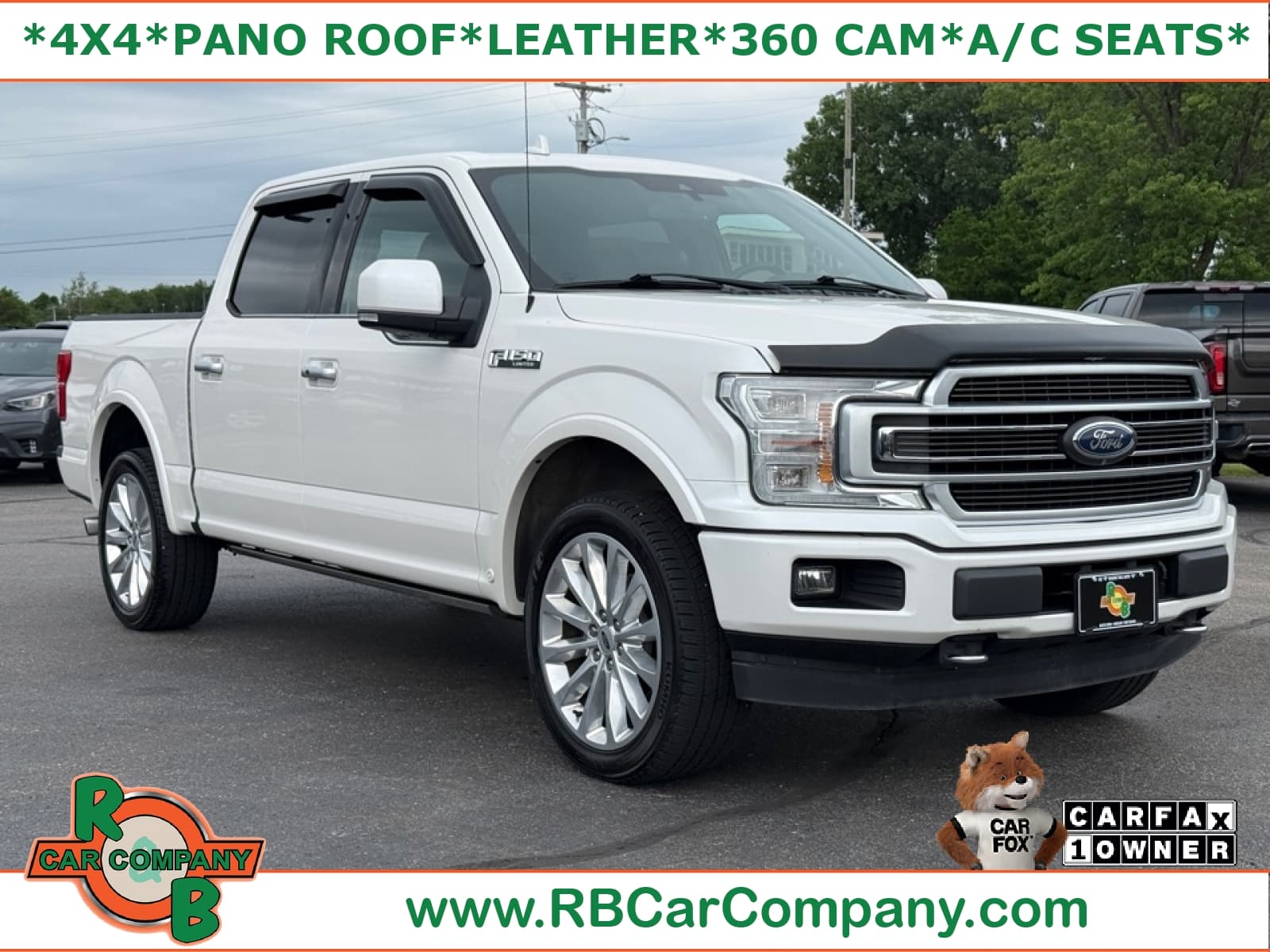 2018 Ford F-150 Limited 4WD SuperCrew 5.5' Box