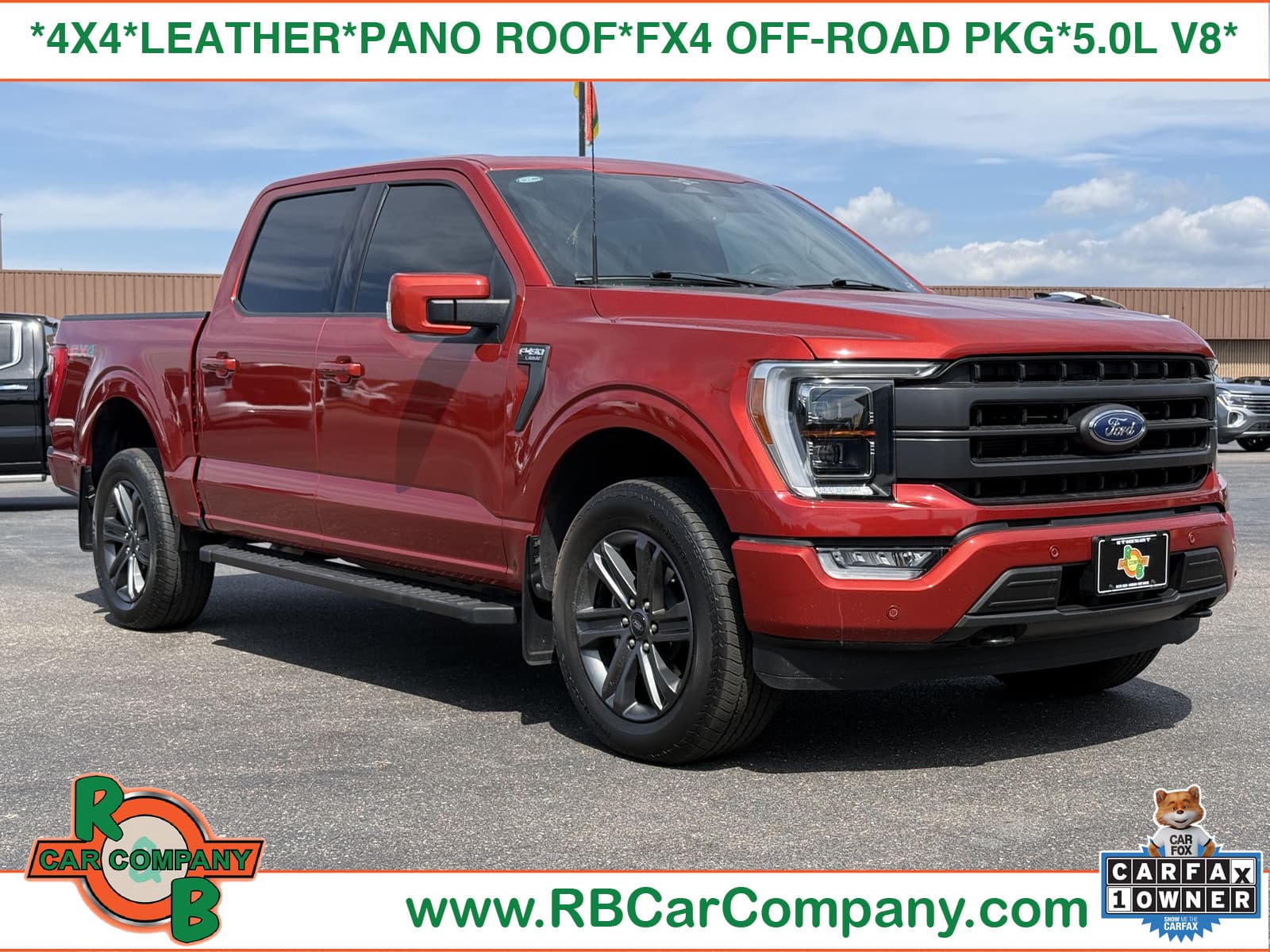 2023 Ford F-150 LARIAT 4WD SuperCrew 5.5' Box